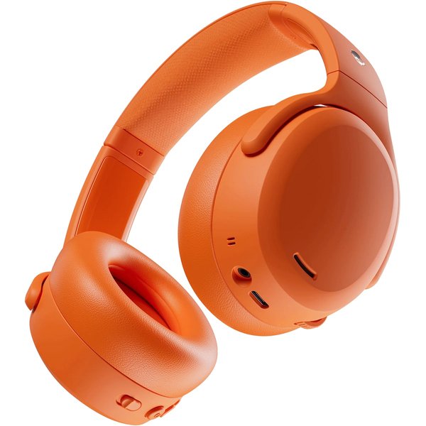 Skullcandy Crusher ANC 2 Wired/Wireless Bluetooth Noise-Cancelling Over-Ear Headphone with Mic - Hazard