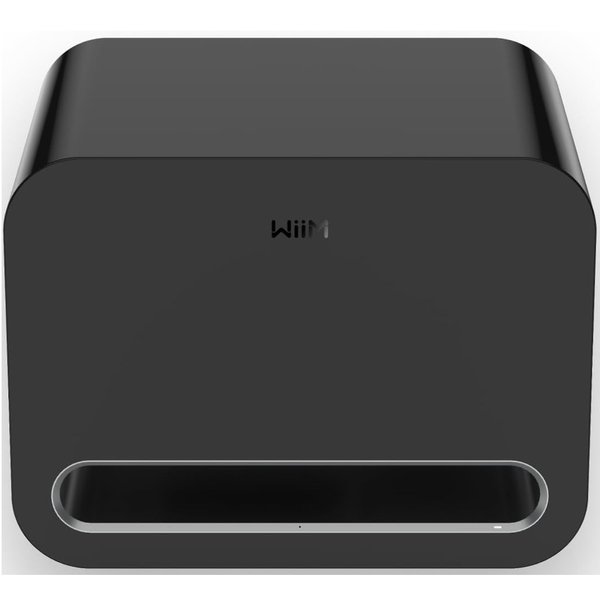 WiiM Sub Pro Studio Monitoring Wireless Bluetooth/WiFi Network Powered Subwoofer- Black
