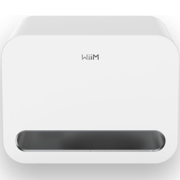 WiiM Sub Pro Studio Monitoring Wireless Bluetooth/WiFi Network Powered Subwoofer- White