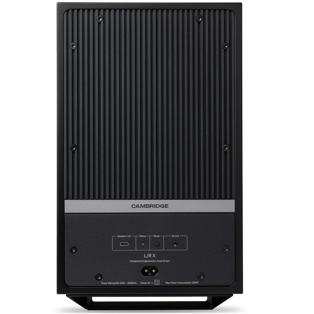 Cambridge Audio L/R X Wireless Bluetooth Desktop Bookshelf Speakers - Black