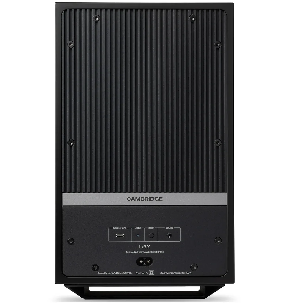 Cambridge Audio L/R X Wireless Bluetooth Desktop Bookshelf Speakers - Black