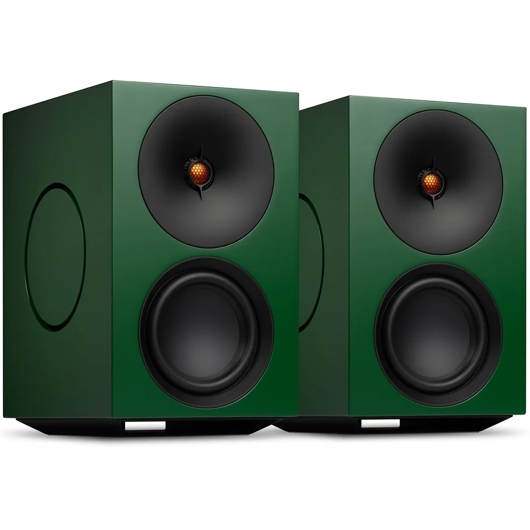 Cambridge Audio L/R X Wireless Bluetooth Desktop Bookshelf Speakers - Green