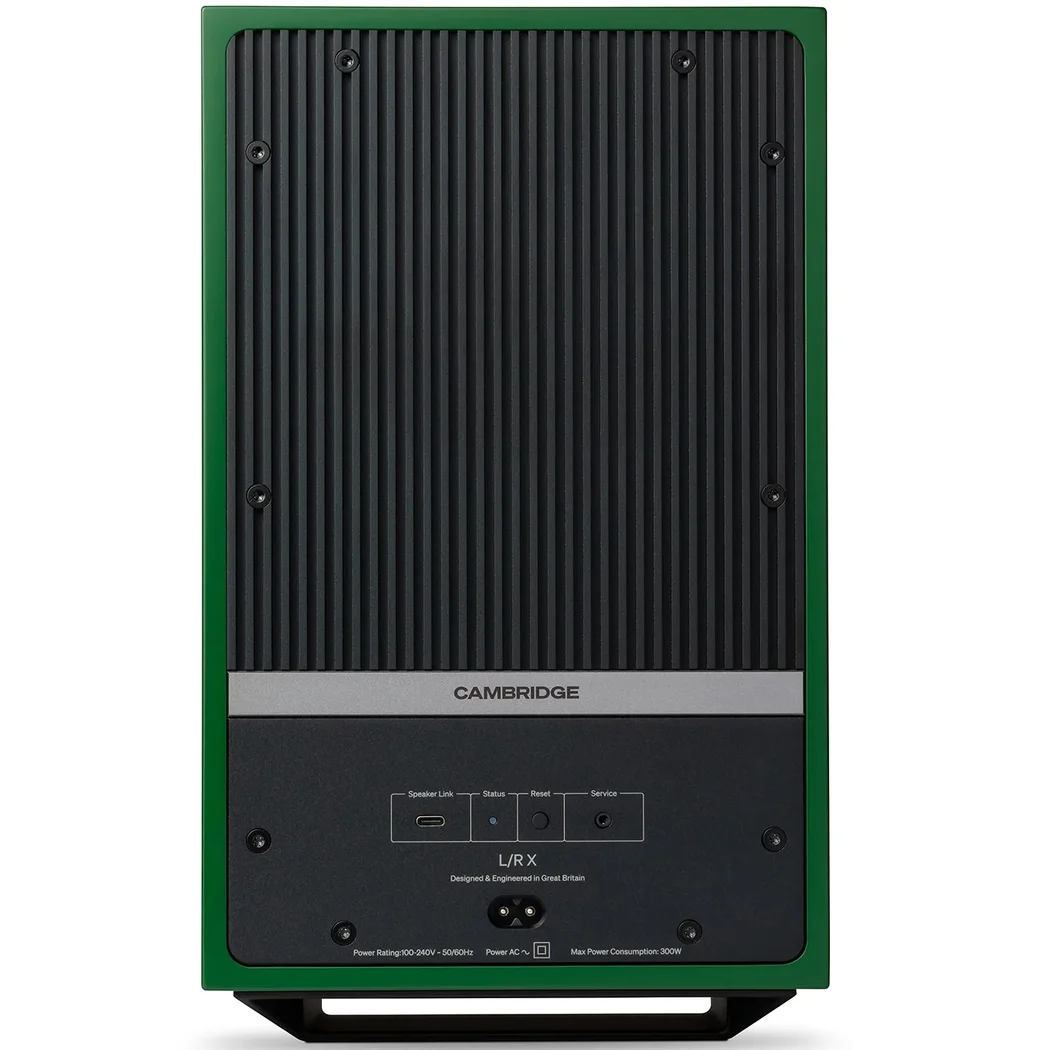 Cambridge Audio L/R X Wireless Bluetooth Desktop Bookshelf Speakers - Green
