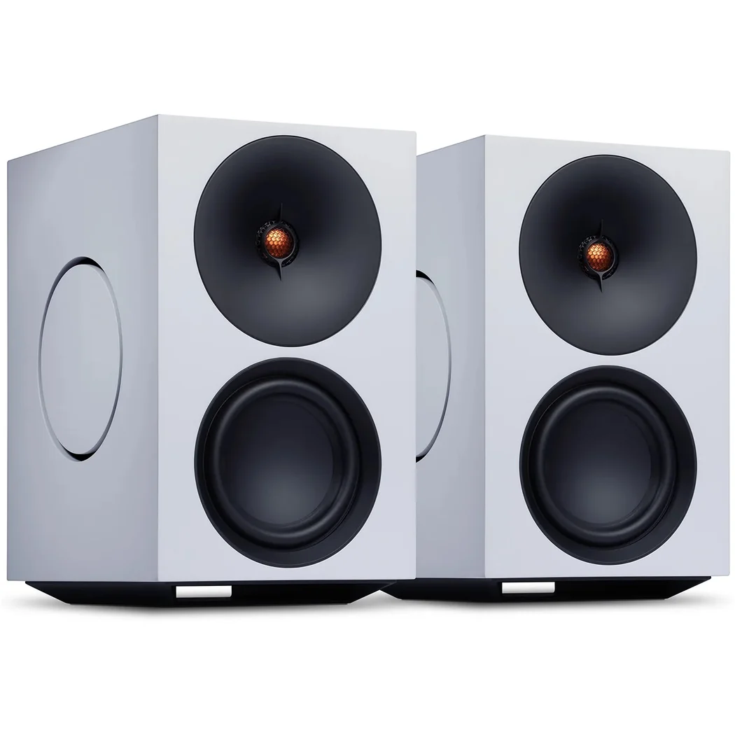 Cambridge Audio L/R X Wireless Bluetooth Desktop Bookshelf Speakers - White