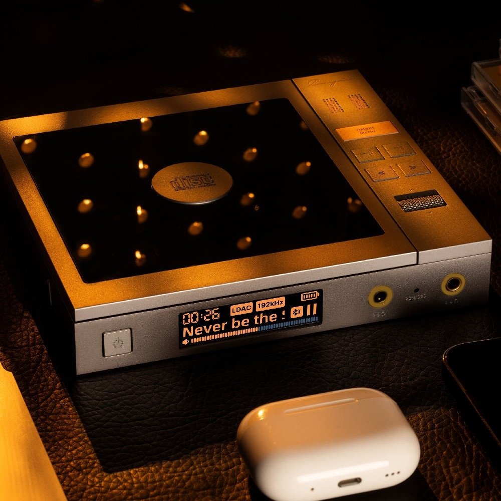 Cayin CP6 Portable Vacuum Tube/Solid-state Hybrid CD Player