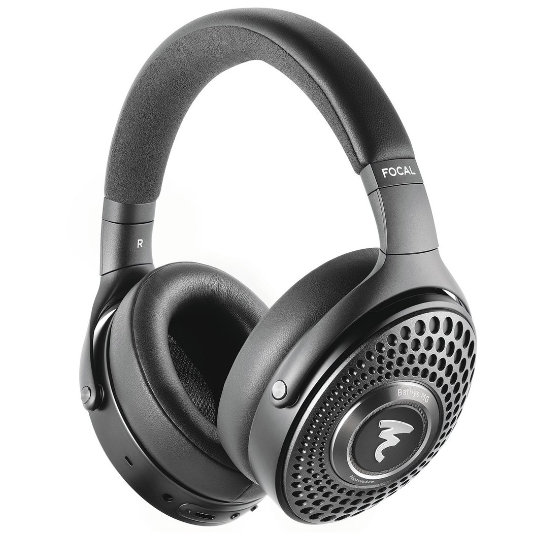 Focal Bathys MG Wired/Wireless Bluetooth Noise-Cancelling Over-Ear Headphone with Mic - Graphen Grey