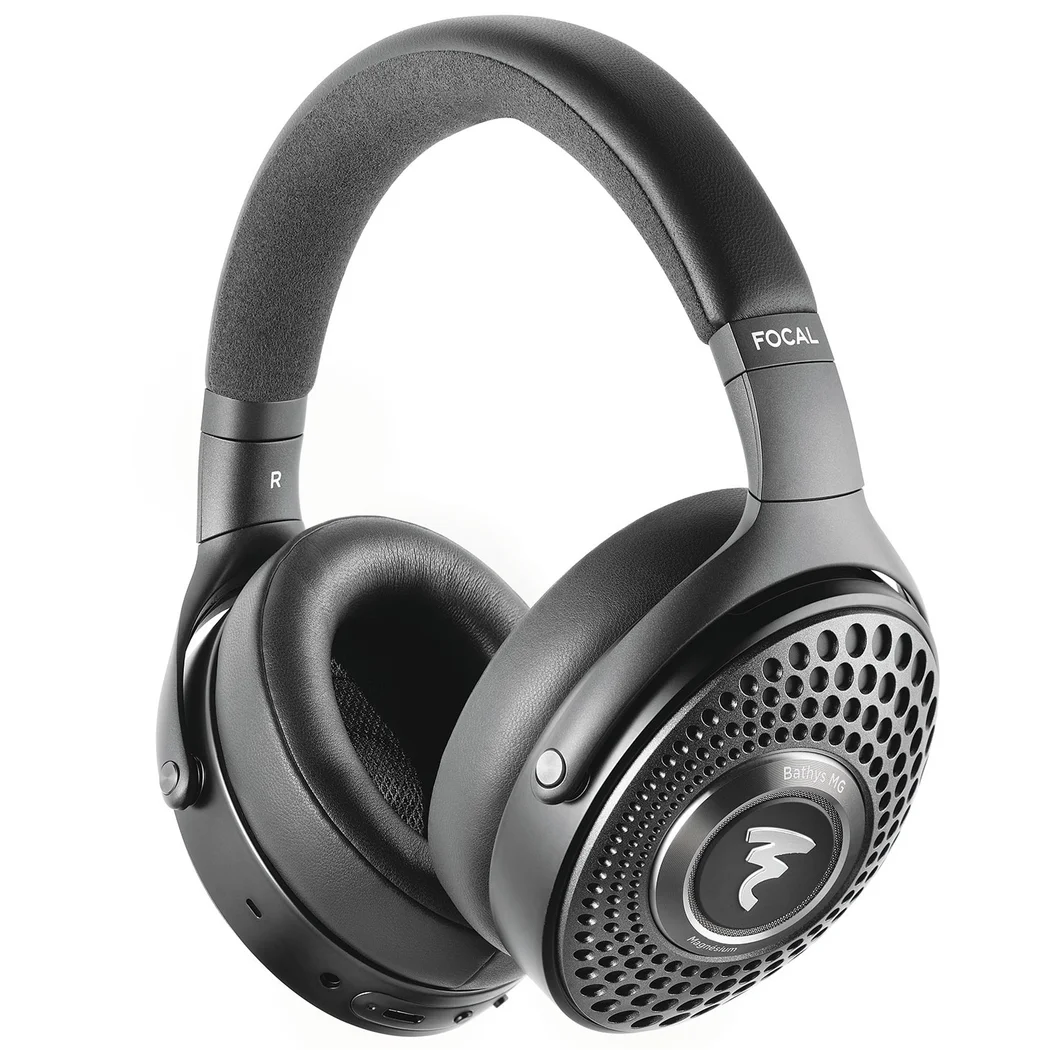 Focal Bathys MG Wired/Wireless Bluetooth Noise-Cancelling Over-Ear Headphone with Mic - Graphen Grey