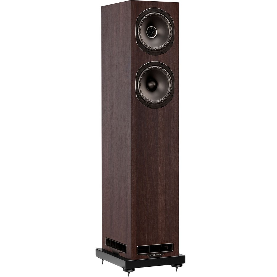 Fyne Audio F501E 2.5-Way Passive Floorstanding Speakers - Walnut