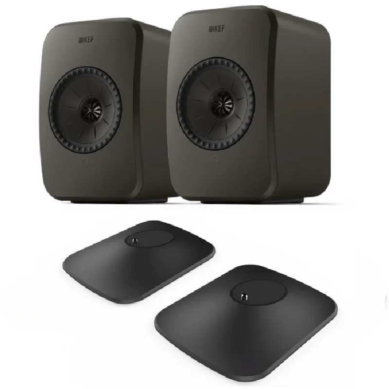 KEF Coda W active speakers + KEF SQ1 floorstands Audiophile Bundle