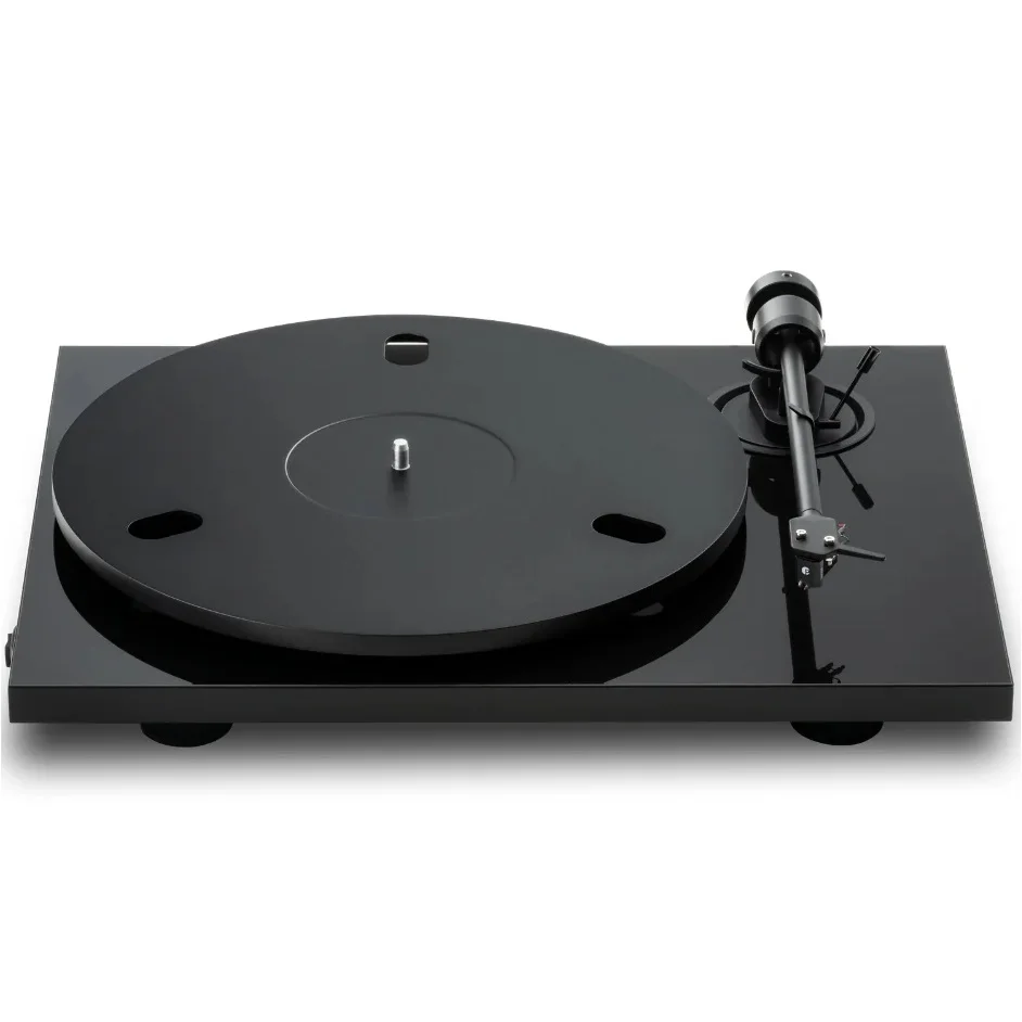 Pro-Ject E1.2 Phono Fully Manual Belt-Drive Turntable (with Pick it MM E Cartridge) - High Gloss Black