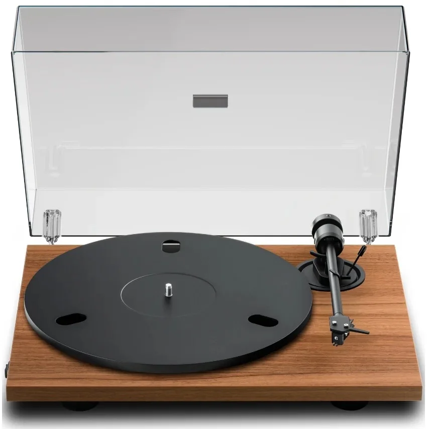 Pro-Ject E1.2 Phono Fully Manual Belt-Drive Turntable (with Pick it MM E Cartridge) - Wrap Walnut