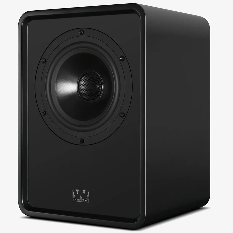 Wharfedale Denton 1S 2-Way Passive Desktop Bookshelf Speakers - Black