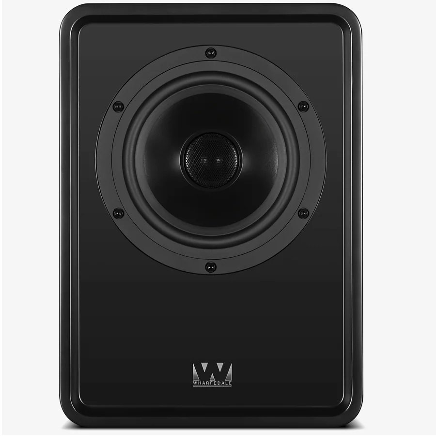 Wharfedale Denton 1S 2-Way Passive Desktop Bookshelf Speakers - Black