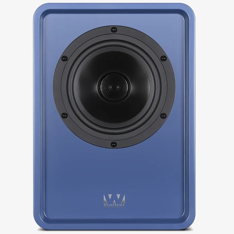 Wharfedale Denton 1S 2-Way Passive Desktop Bookshelf Speakers - Blue