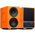 Cambridge Audio L/R X Wireless Bluetooth Desktop Bookshelf Speakers - Orange