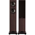 Fyne Audio F501E 2.5-Way Passive Floorstanding Speakers - Walnut