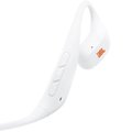 JBL Endurance Pace Waterproof Neckband Wireless Bluetooth Air Conduction Open-Ear Headphone with Mic - White