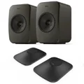 KEF Coda W active speakers + KEF SQ1 floorstands Audiophile Bundle