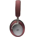 Noble Audio FoKus Apollo Pro 2-Driver (1PMD+1DD) Hybrid Bluetooth Noise-Cancelling/Wired Over-Ear Headphone with Mic - Burgundy