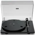 Pro-Ject E1.2 Phono Fully Manual Belt-Drive Turntable (with Pick it MM E Cartridge) - High Gloss Black