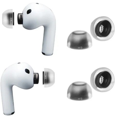 AZLA SednaEarfit MAX Medical Silicone Eartips for Apple AirPods Pro 3