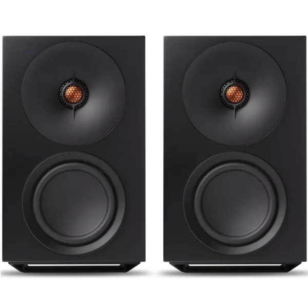 Cambridge Audio L/R M Wireless Bluetooth Desktop Bookshelf Speakers - Black