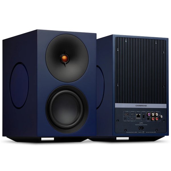 Cambridge Audio L/R X Wireless Bluetooth Desktop Bookshelf Speakers - Blue