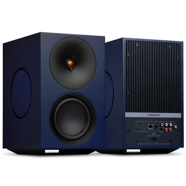 Cambridge Audio L/R X Wireless Bluetooth Desktop Bookshelf Speakers - Blue