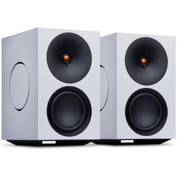 Cambridge Audio L/R X Wireless Bluetooth Desktop Bookshelf Speakers - White