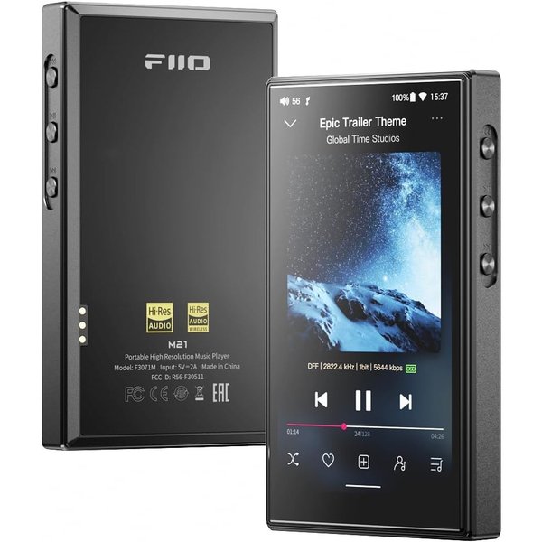 FiiO M21 MQA Digital Audio Player - Black