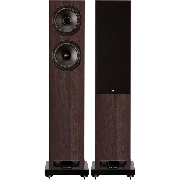 Fyne Audio F501E 2.5-Way Passive Floorstanding Speakers (Pair) - Walnut