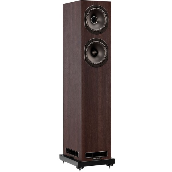 Fyne Audio F501E 2.5-Way Passive Floorstanding Speakers (Pair) - Walnut