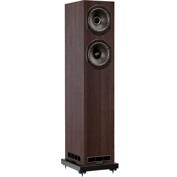 Fyne Audio F501E 2.5-Way Passive Floorstanding Speakers (Pair) - Walnut