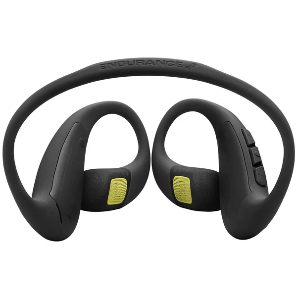 JBL Endurance Pace Waterproof Neckband Wireless Bluetooth Air Conduction Open-Ear Headphone with Mic - Black/Lime
