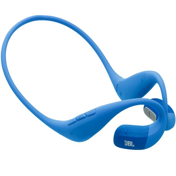 JBL Endurance Pace Waterproof Neckband Wireless Bluetooth Air Conduction Open-Ear Headphone with Mic - Blue
