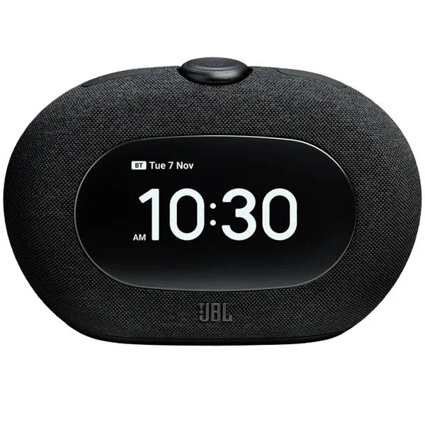 JBL Horizon 3 Wireless Bluetooth Desktop Speaker, Alarm Clock with FM Radio - Black