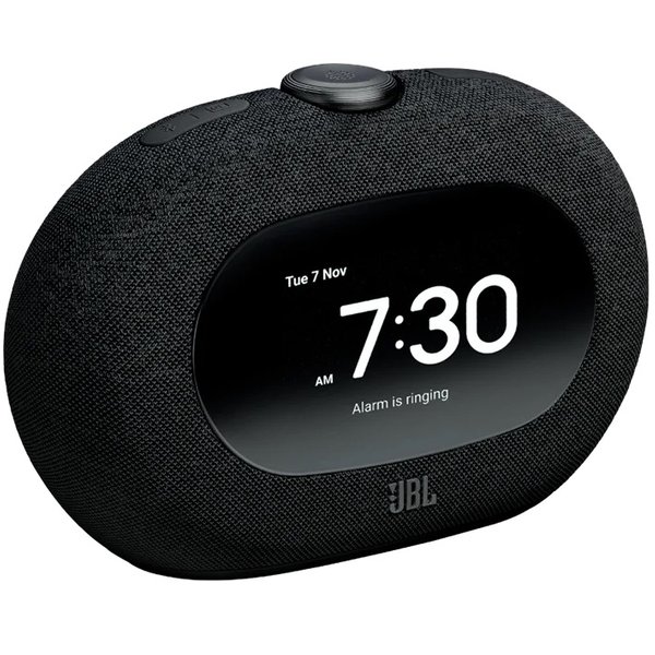 JBL Horizon 3 Wireless Bluetooth Desktop Speaker, Alarm Clock with FM Radio - Black