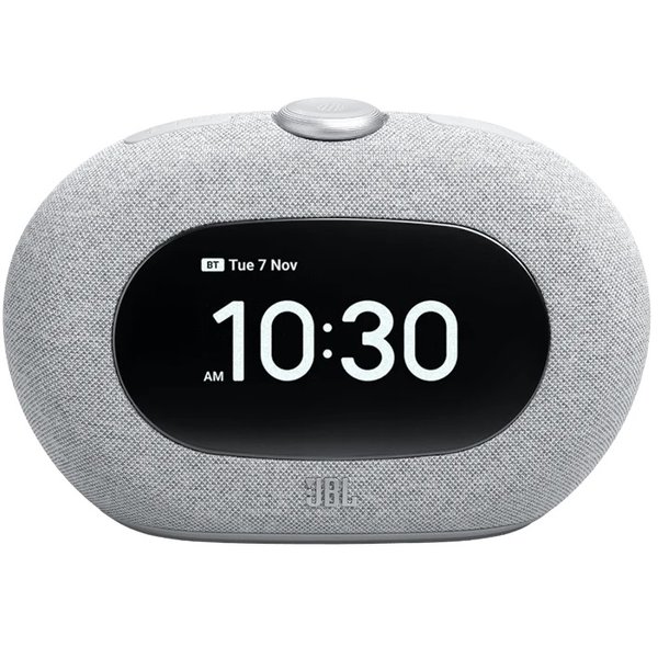 JBL Horizon 3 Wireless Bluetooth Desktop Speaker, Alarm Clock with FM Radio - Grey