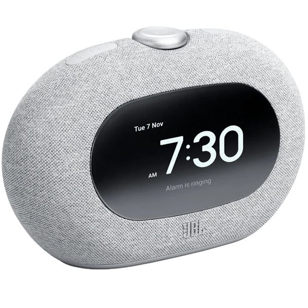 JBL Horizon 3 Wireless Bluetooth Desktop Speaker, Alarm Clock with FM Radio - Grey