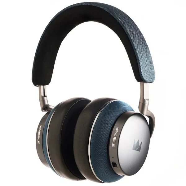 Noble Audio FoKus Apollo Pro 2-Driver (1PMD+1DD) Hybrid Wired/Wireless Noise-Cancelling Over-Ear Headphone with Mic - Peacock