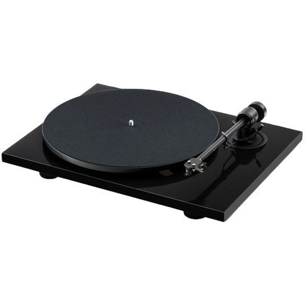 Pro-Ject E1.2 Phono Fully Manual Belt-Drive Turntable (with Pick it MM E Cartridge) - High Gloss Black