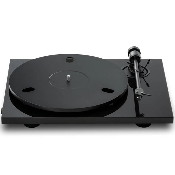 Pro-Ject E1.2 Phono Fully Manual Belt-Drive Turntable (with Pick it MM E Cartridge) - High Gloss Black