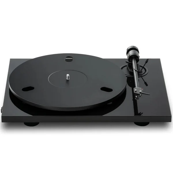 Pro-Ject E1.2 Phono Fully Manual Belt-Drive Turntable (with Pick it MM E Cartridge) - High Gloss Black