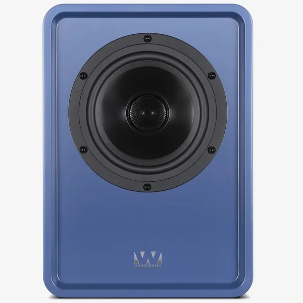 Wharfedale Denton 1S 2-Way Passive Desktop Bookshelf Speakers - Blue