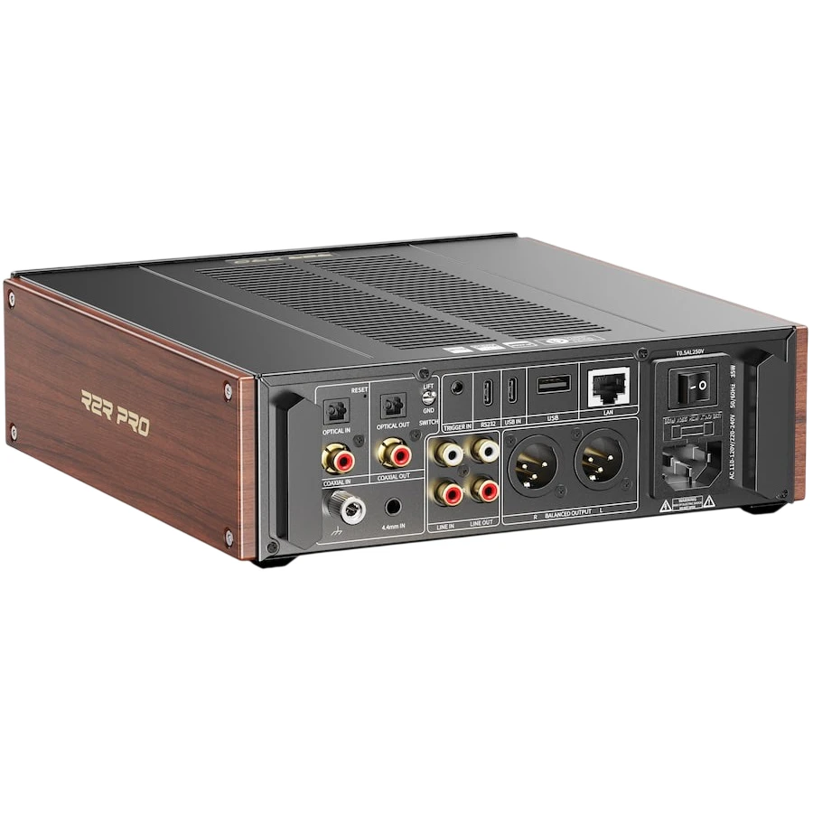 FiiO K17 R2R MQA Wireless Bluetooth/WiFi Network Streamer, Desktop DAC & Headphone Amplifier