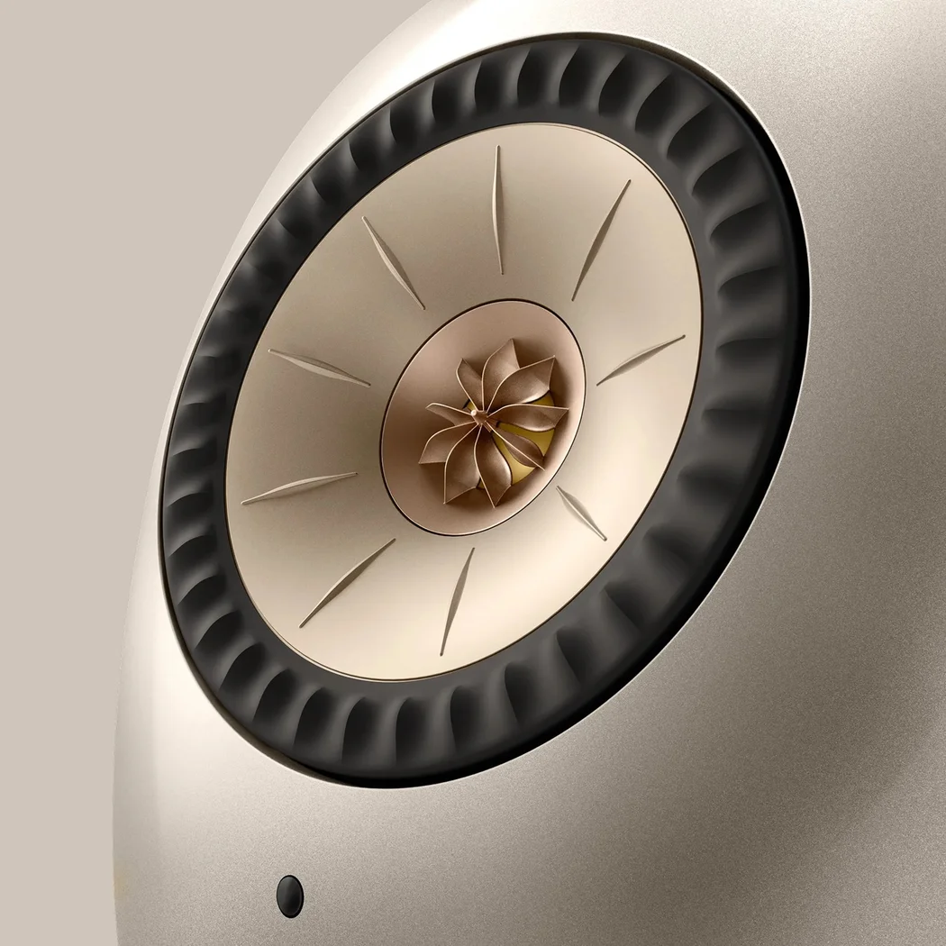 KEF LS LUXE Wireless Bluetooth WiFi Network Desktop Bookshelf Speakers HDMI eARC Dusk Titanium