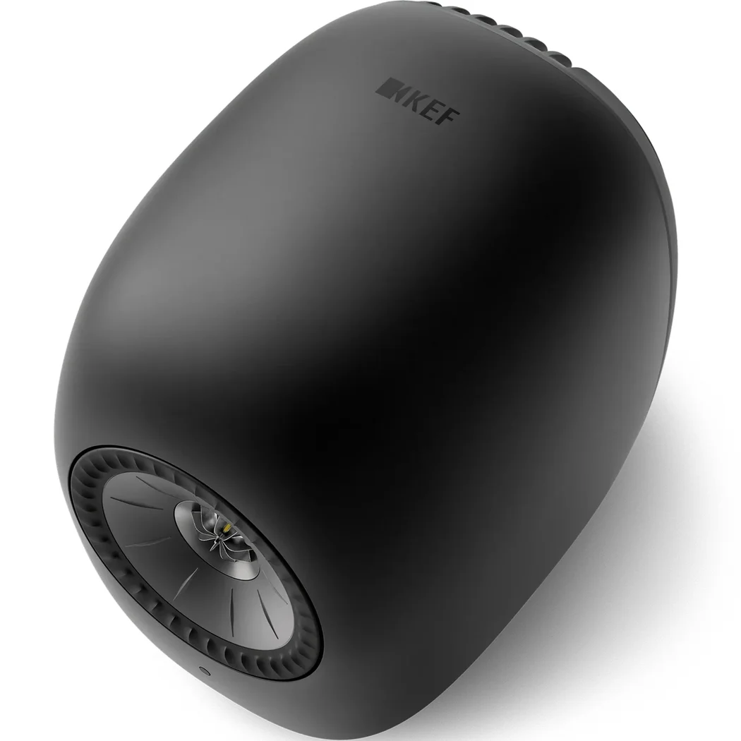 KEF LS LUXE Wireless Bluetooth WiFi Network Desktop Bookshelf Speakers HDMI eARC Eclipse Black