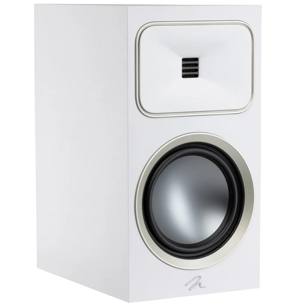 MartinLogan Motion Foundation B1 2-Way Passive Desktop Bookshelf Speakers - Satin White