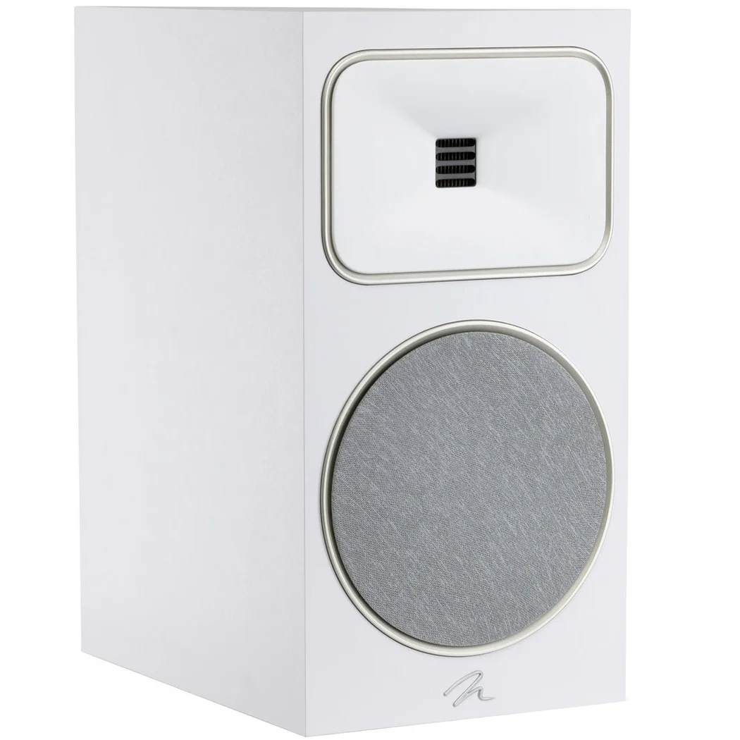 MartinLogan Motion Foundation B1 2-Way Passive Desktop Bookshelf Speakers - Satin White