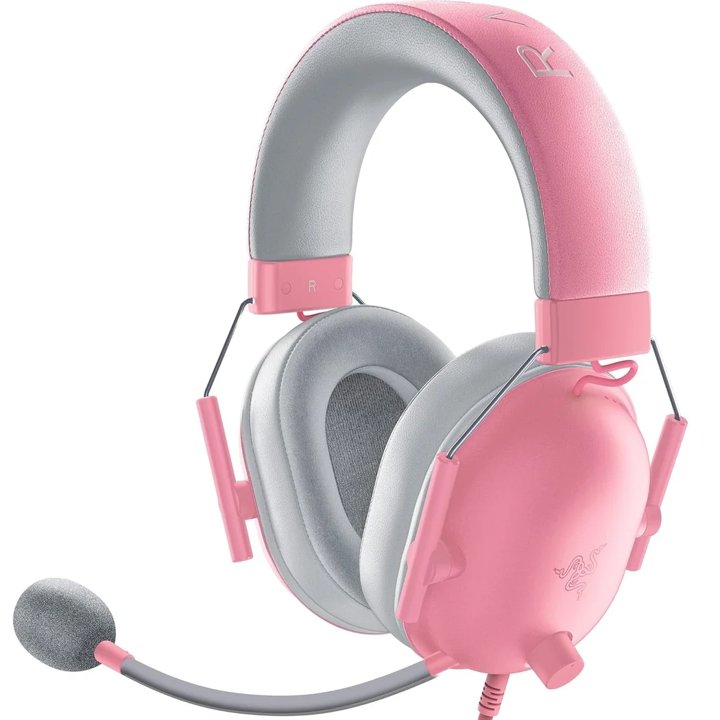 Razer BlackShark V2 X 3.5mm Multi-Platform Over-Ear Gaming Headset with Mic - Quartz